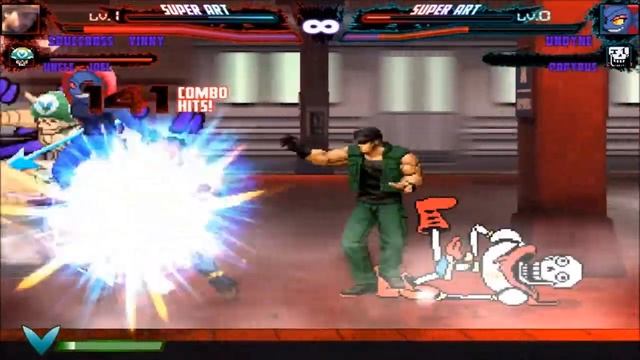Mugen : Sauce Boss Vinny & Uncle Joel Vs Undyne & Papyrus (Request) смотреть онлайн
