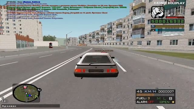 RADMIR RP CRMP - БЕЗБАШЕННЫЙ ДРИФТ НА ФОРДЕ! смотреть онлайн