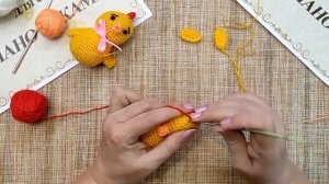 Вязаный крючком пасхальный цыпленок  Мастер класс