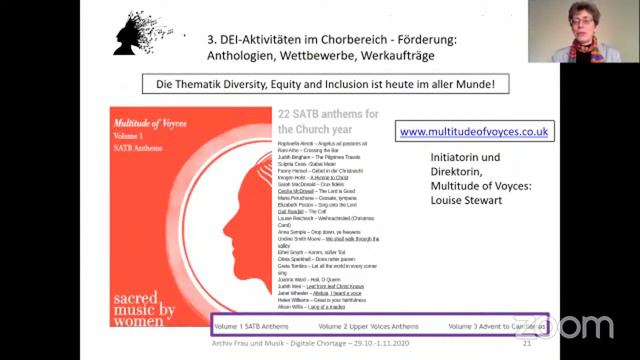 Online-Tutorial "Wie finde ich Chormusik von Komponistinnen?" (Digitale Chortage 2020) смотреть онлайн