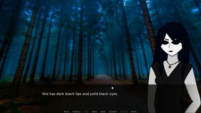 Escape The Slender Forest Gameplay A Creepypasta Visual Novel смотреть онлайн