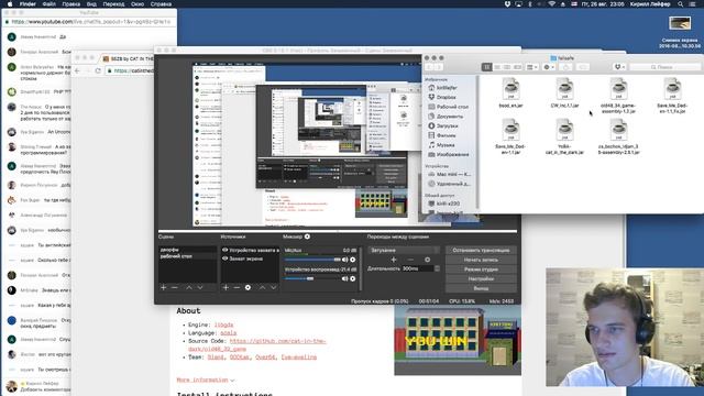 Играю в самописные игры, готовлюсь к Ludum Dare смотреть онлайн