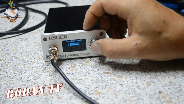 KSGER Паяльная станция STM32 2.1S version на жалах Т-12 смотреть онлайн