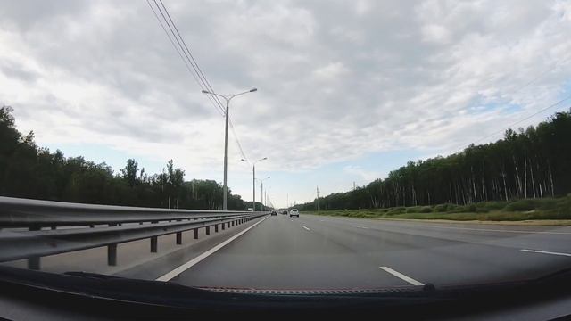 Поездка через город Чехов по Симферопольскому шоссе и автодороге Крым до Москвы и по Москве до Южно смотреть онлайн