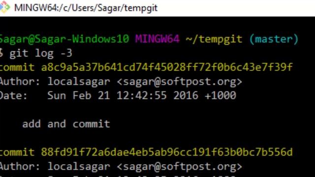 How to view last n 1 2 3 commits in git смотреть онлайн