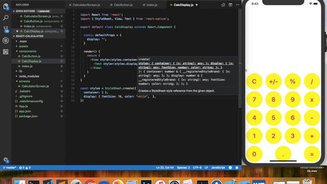 React Native Calculator - Start to Finish смотреть онлайн