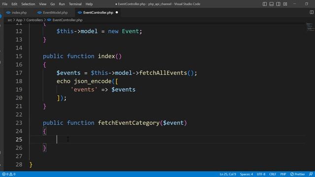 Create a Rest API in PHP and Consume it in React Part 5 (Fetch All Events) | Moroccan Darija смотреть онлайн
