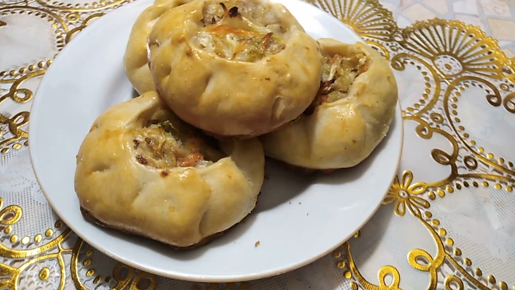 Вкусная выпечка на кефире. Рецепт в дорогу, на работу смотреть онлайн