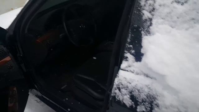 W220 3,2 Cdi старт зимой