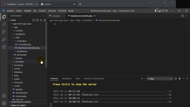 01 - Como começar usar Laravel e como criar rotas com Laravel 9 смотреть онлайн