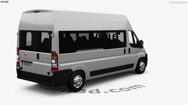 Fiat Ducato Passenger Van L3H3 2006 3D model by 3DModels.org смотреть онлайн