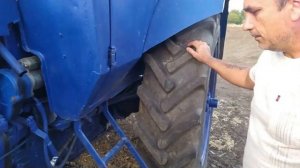 Купил трактор МТЗ 80, 1980 года выпуска.