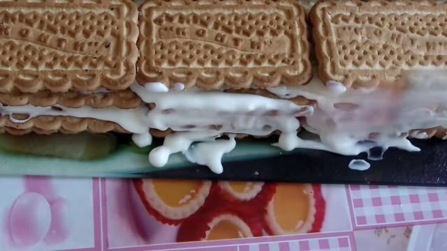 Торт без выпечки из печенья и банана видео рецепт смотреть онлайн