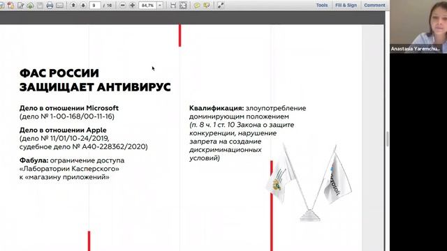 Антимонопольное регулирование цифровых платформ смотреть онлайн