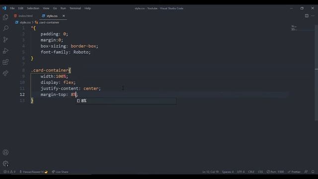 How to Scale Card Image On Hover | HTML & CSS | CodeBoyHassan смотреть онлайн