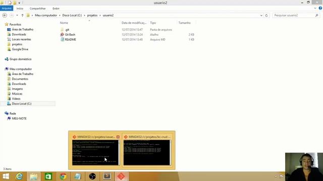4.4 Criando um outro usuário para simular comandos no git смотреть онлайн