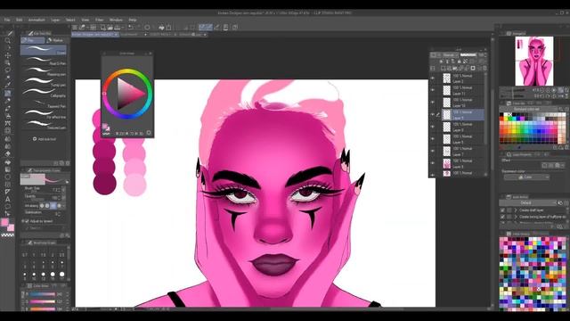 Jam republic Kirsten || Draw with me смотреть онлайн