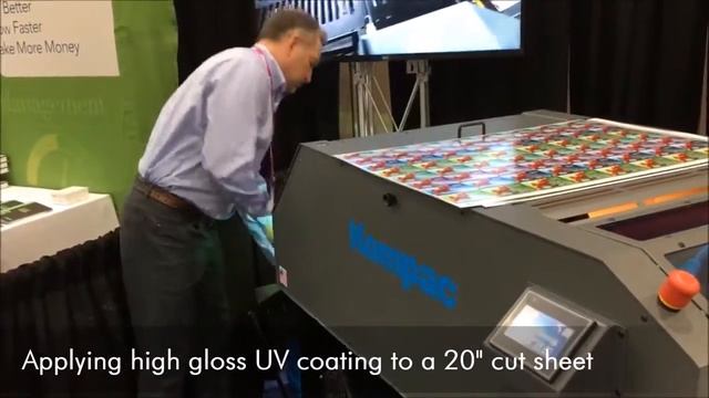 CMCC MAKINA - Kompac Demonstrates High Gloss UV Flood Coating Using Prints from an HP Indigo 12000 смотреть онлайн