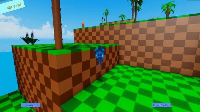 Blue Hedgehogs Adventure (Sonic Roblox Fangame) смотреть онлайн