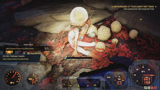 Fallout 76 - Take a Camera Picture of an Alien Drone / Alien Enemy / Lieutenant Kappa - Daily/Weekl смотреть онлайн