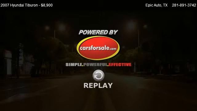 2007 Hyundai Tiburon 2dr Cpe I4 Auto GS - For Sale In Cypress, TX 77429
