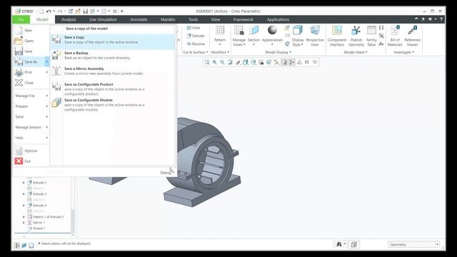 how to convert or export Creo file to pdf,iges,step,3dpdf,solidworks,autocad,stl,jt,dxt,etc. смотреть онлайн