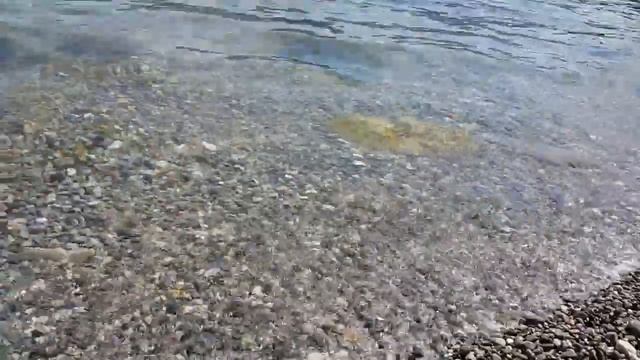 Черногория. Ораховац. Пляж, вода. смотреть онлайн