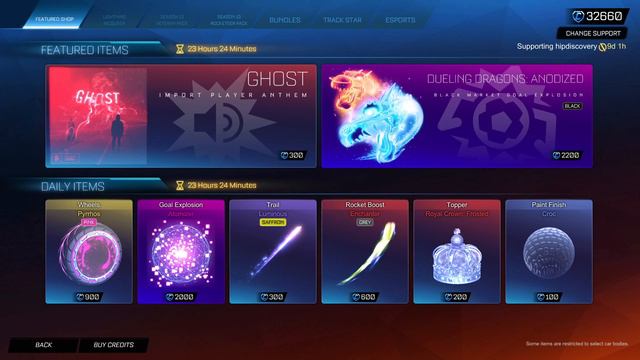 Today’s Rocket League Daily Item Shop ⏱️🏎️💨 March 7th, 2024