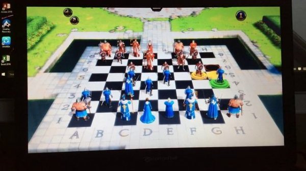 Battle Chess Knight Checkmate