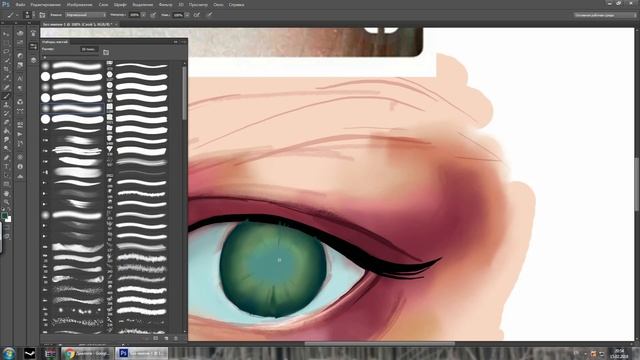 Рисую глаз | Draw an eye смотреть онлайн