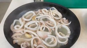 Салат с морепродуктами