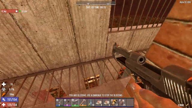 7 Days To Die - Best Drawbridge Horde Night Base Design - Alpha 19 смотреть онлайн