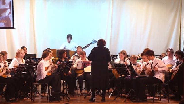 В. Егоров «Сюита на удмуртские темы», Вступление и Танец, орк. РНИ «Вдохновение», рук. Храпова Т.Е. смотреть онлайн