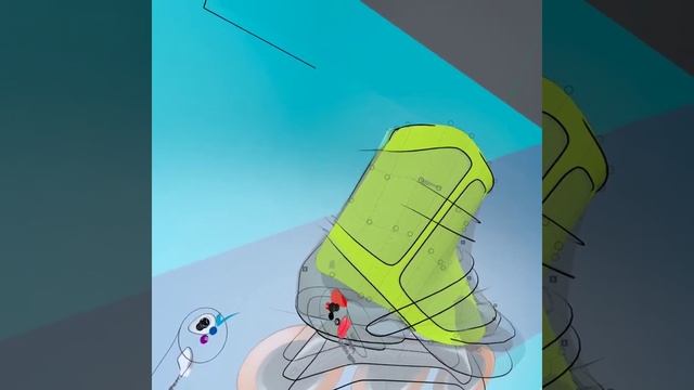 From sketch to 3D with Gravity Sketch | Rollerblade concept смотреть онлайн