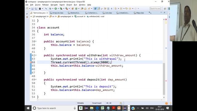 Java #26 - Synchronized , Sleep, Synchronized block and Static Synchronized смотреть онлайн