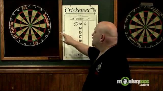 How to Play Darts - The Game of Cricket смотреть онлайн