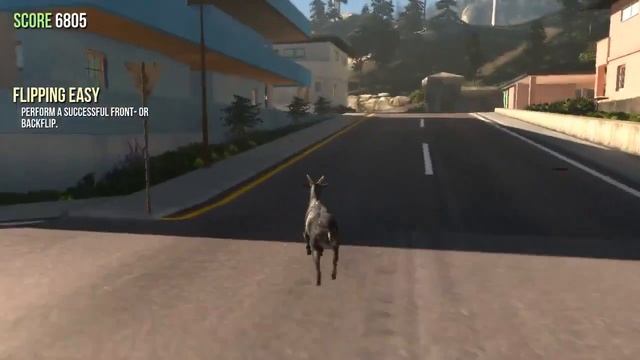 Goat Game! Пасхалки в игре симулятор козла вместе с Glooppy Gloop смотреть онлайн
