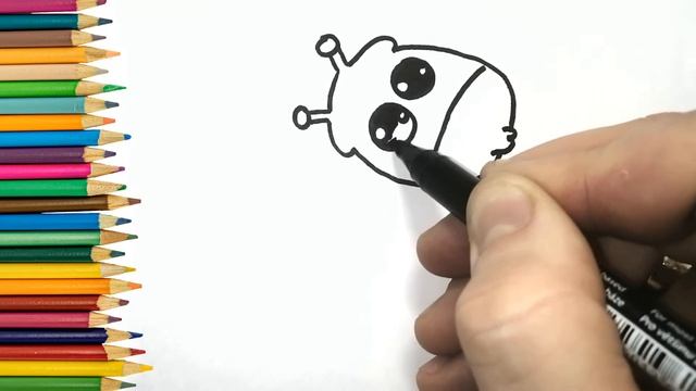 КАК нарисовать быстро ЖИРАФА / Рисунки для срисовки смотреть онлайн