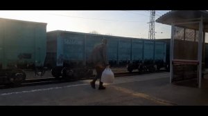 Вид из окна поезда по маршруту: Киевский вокзал - Калуга 1.