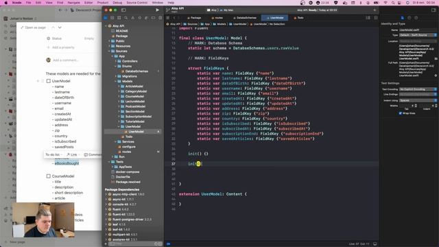 Devscorch 4 0 Dev Vlog part 2 Setting up and writing our User Model смотреть онлайн