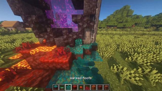 Minecraft | How to build a Nether Portal | 1.16 Tutorial смотреть онлайн