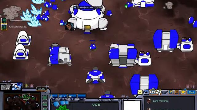Jugando StarCrafts Mod ( Carbot Animations)- StarCraft 2 смотреть онлайн