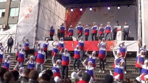 Наташа Королева Реет в вышине и зовет олимпийский огонь золотой сочи 2014