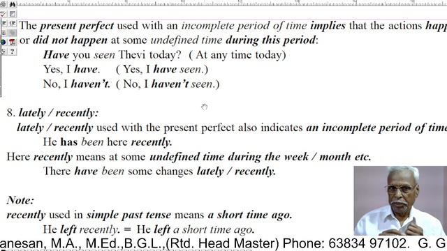 12 uses of the present perfect tense in ENGLISH - Video - 74 смотреть онлайн