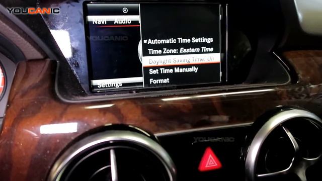 Mercedes-Benz GLK Class How To Set Time Clock