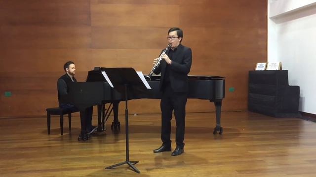 Sonate pour clarinette et piano I. Allegro tristamente - F. Poulenc / Jaime Ramírez смотреть онлайн