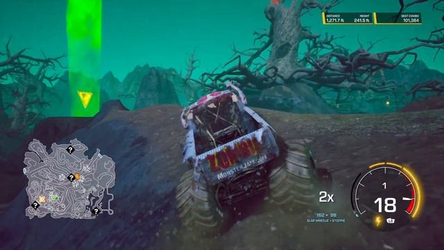 Haunted Forest ALL SECRET Locations - Monster Jam Steel Titans 2 смотреть онлайн