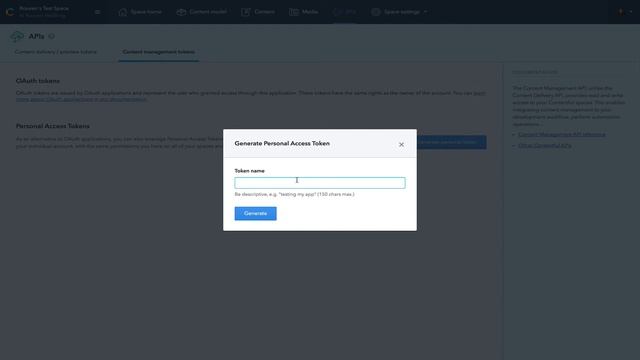 How to Create Personal Access Tokens in Contenful смотреть онлайн