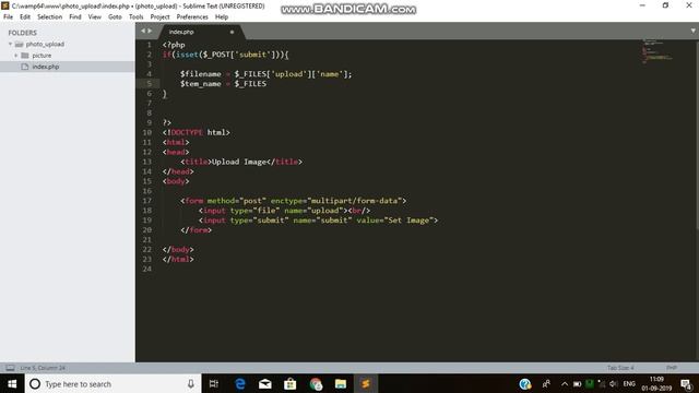 How Can Upload Image --- PHP смотреть онлайн