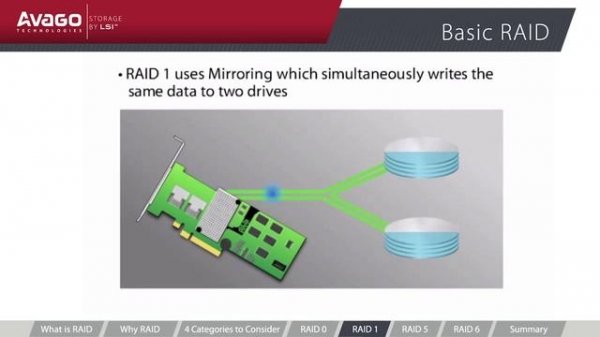 Avago Basic RAID Building Blocks